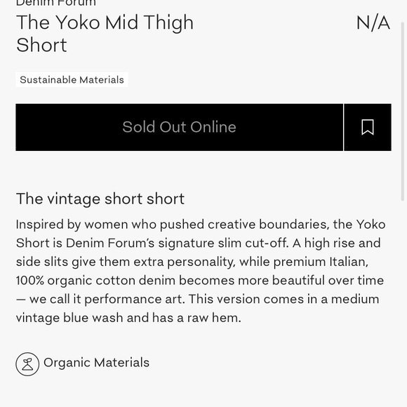Yoko Mid thigh short black size 26 - Picture 8 of 11